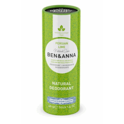 BEN & ANNA Papertube Deodorant 40 gr Persian Lime