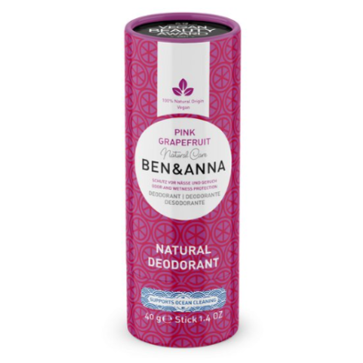 BEN & ANNA Papertube Deodorant 40 gr Pink Grapefruit