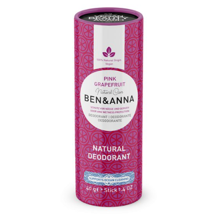 Papertube Deodorant Pink Grapefruit - 40g – hoofdafbeelding