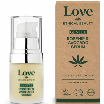 Love Ethical Beauty Gentle Face & Eye Serum – extra afbeelding 1