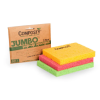 JUMBO 'Pop-Up' Eco Sponges Multipack