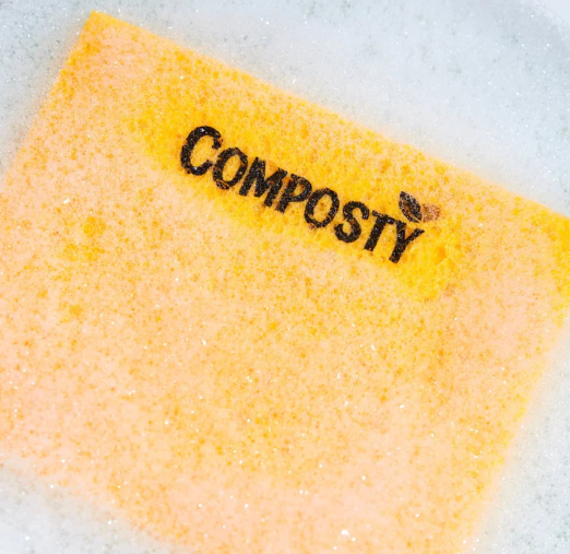 Composty | JUMBO 'Pop-Up' Eco Sponges | 3 Multipack