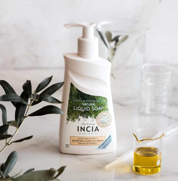 INCIA 100% natuurlijke Vloeibare Handzeep - 250 ml – extra afbeelding 1