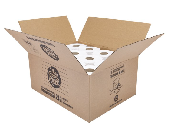 The Good Roll Toiletpaper - WRAPLESS CHOICE 24 toilet rolls - 3 layers - recycled – extra afbeelding 1