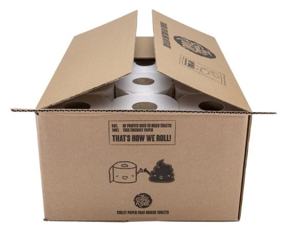 The Good Roll Toiletpaper - WRAPLESS CHOICE 24 toilet rolls - 3 layers - recycled – extra afbeelding 2