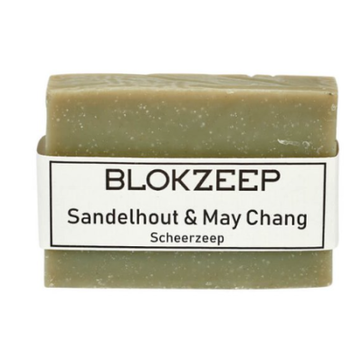 Natuurlijke scheerzeep - Sandelhout & May Chang (100gr)