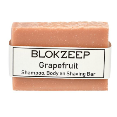 Natuurlijke scheerzeep, shampoo & body bar in 1 - Grapefruit (100gr)