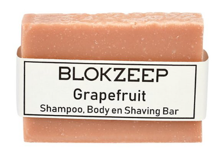 Natuurlijke scheerzeep, shampoo & body bar in 1 - Grapefruit (100gr)