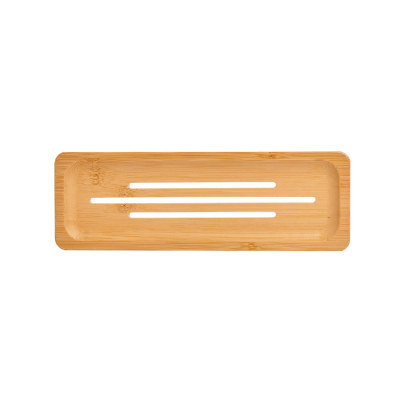 Blokzeep Bamboe Zeepplank – Rechthoek (Groot) – extra afbeelding 1