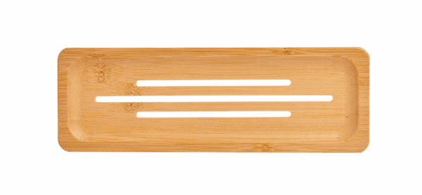 Blokzeep Bamboe Zeepplank – Rechthoek (Groot) – extra afbeelding 1