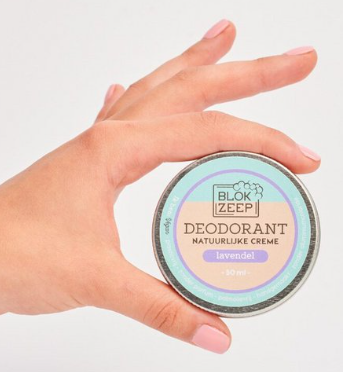 Blokzeep Deodorant Crème - Lavendel - 50 ml – extra afbeelding 1