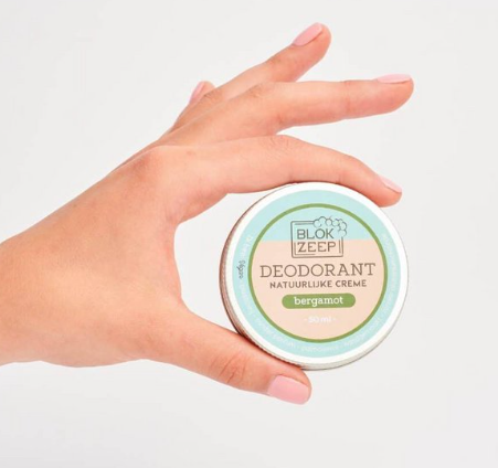 Blokzeep Deodorant Crème - Bergamot - 50ml – extra afbeelding 1