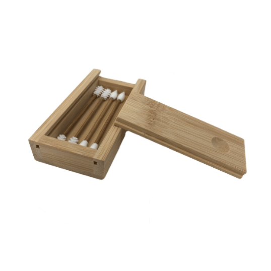 Bamboe Herbruikbare Wattenstaafjes - 4 st. – hoofdafbeelding