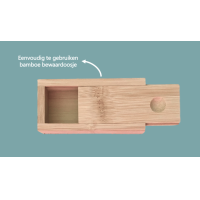 Blokzeep Bamboe Herbruikbare Wattenstaafjes – extra afbeelding 2