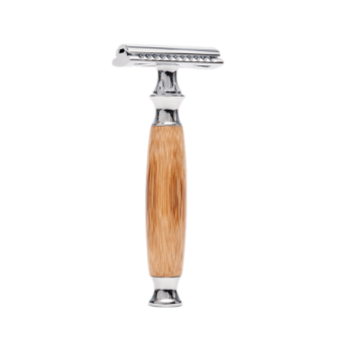 Blokzeep Set met Safety Razor, Juten Meeneemzakje en Natuurlijke Scheerzeep – extra afbeelding 1