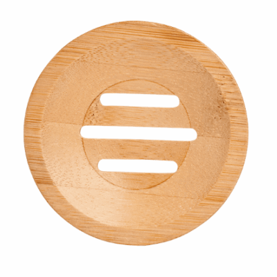 Blokzeep Bamboe Zeephouder Rond - Klein – extra afbeelding 1