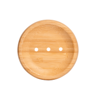 Blokzeep Bamboe Zeephouder Rond - Groot – extra afbeelding 1