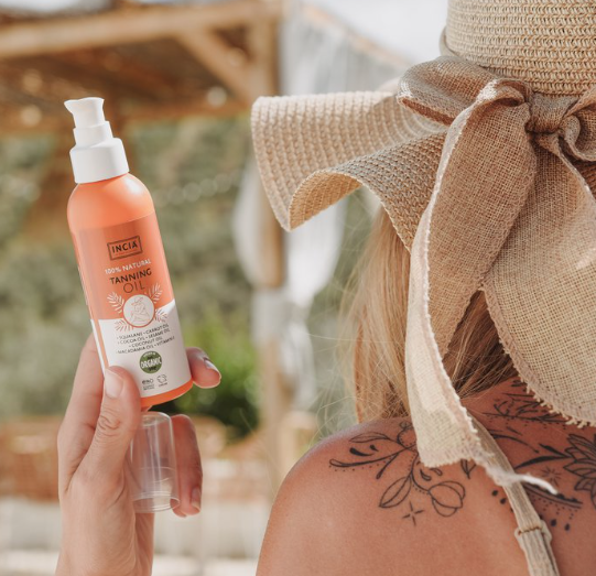 INCIA Natuurlijke Bronzing Olie - 150 ml – extra afbeelding 1