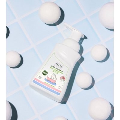 INCIA Natuurlijke Schuimende Baby Shampoo – extra afbeelding 1