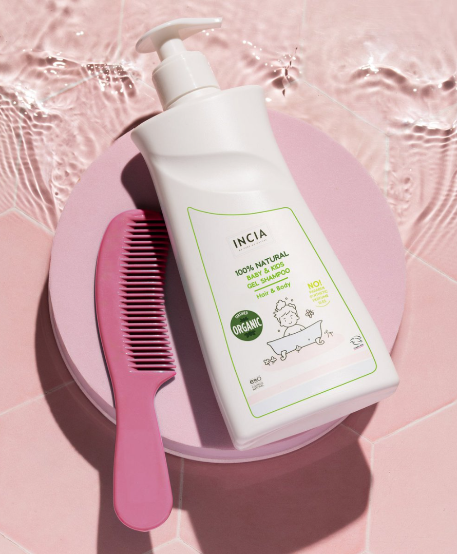 INCIA Natuurlijke Kinder Shampoo Zonder Sulfaten en Parabenen - 350 ml – extra afbeelding 1