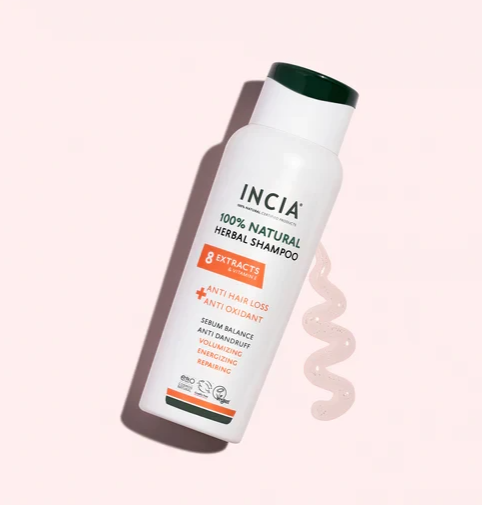 INCIA 100% Natuurlijke Kruiden Shampoo tegen Haaruitval - 275 ml – extra afbeelding 1