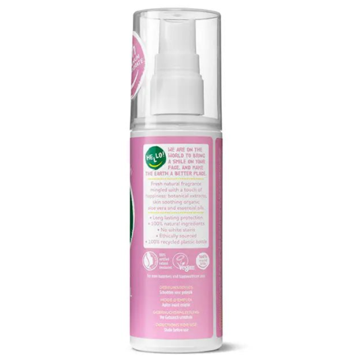 Happy Earth Natural Deodorant Spray Lavender Ylang – extra afbeelding 1