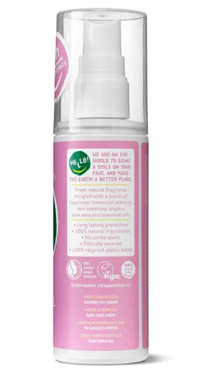 Happy Earth Natural Deodorant Spray Lavender Ylang - 100 ml – extra afbeelding 1
