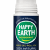 Happy earth Natural Deodorant Roller Lemon Sandalwood