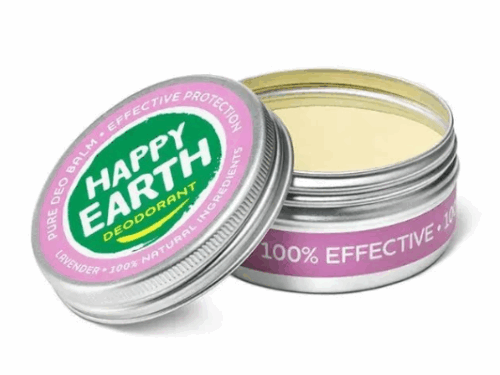 Happy earth Natural Deodorant Balm Lavender