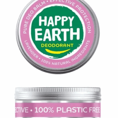 Happy Earth Natural Deodorant Balm Lavender – extra afbeelding 1