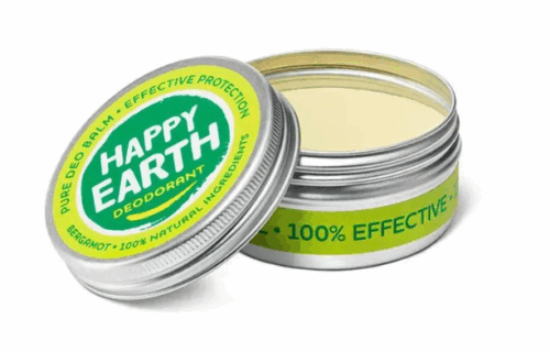 Happy earth - Natural Deodorant Balm Bergamot