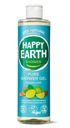 Natural shower gel Cedar Lime