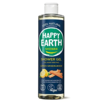 Happy Earth Natural Shower Gel Lemon Sandalwood – hoofdafbeelding