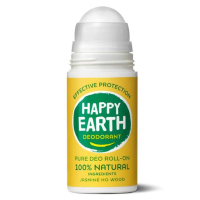 Happy Earth Natural Deodorant Roller Jasmine Ho Wood – extra afbeelding 1