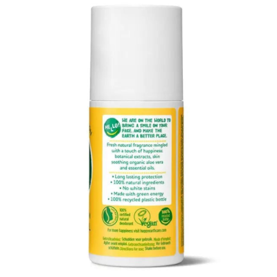 Happy Earth Natural Deodorant Roller Jasmine Ho Wood – extra afbeelding 2