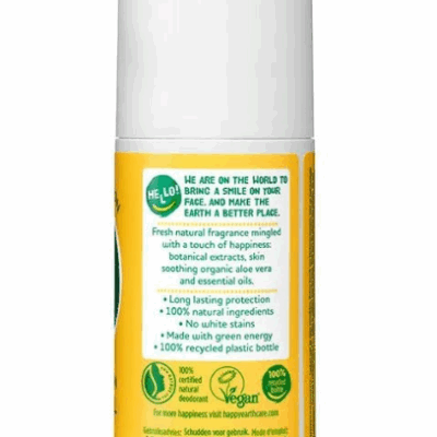 Happy Earth Natural Deodorant Roller Jasmine Ho Wood – extra afbeelding 2