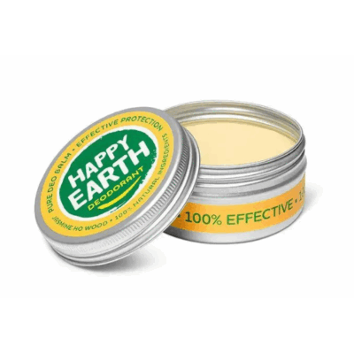 Happy earth Natural Deodorant Balm Jasmine Ho Wood