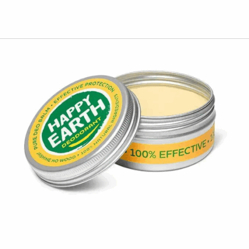 Happy earth Natural Deodorant Balm Jasmine Ho Wood