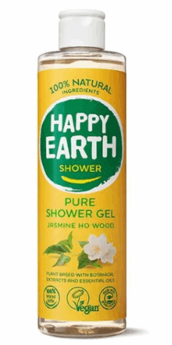Happy earth Natural shower gel Jasmine Ho Wood