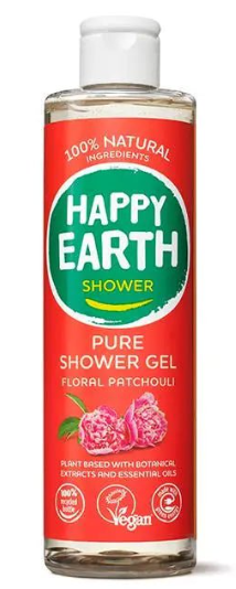 Natural shower gel floral patchouli