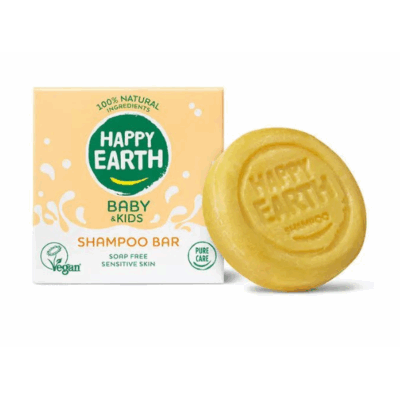 Happy earth Soap-free Shampoo Bar Baby & Kids