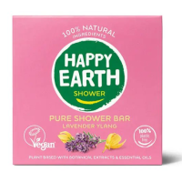Happy Earth Plasticvrije Shower Bar Lavender Ylang – extra afbeelding 1