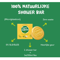 Happy Earth Plasticvrije Shower Bar Jasmine Ho Wood – extra afbeelding 2