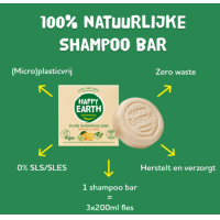 Happy Earth Plasticvrije Shampoo Bar Repair & Care – extra afbeelding 2