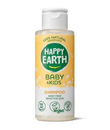 Happy Earth Mini Zeepvrije Shampoo Baby & Kids 100 ml