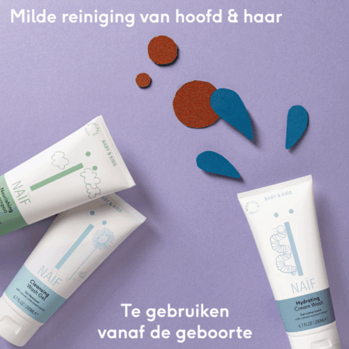 Naïf Voedende Shampoo voor Baby & Kids – extra afbeelding 3