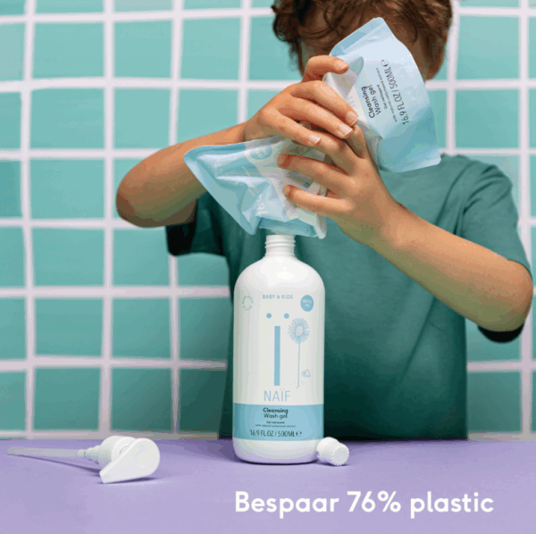 Naïf Badschuim voor Baby & Kids Navulverpakking – extra afbeelding 1