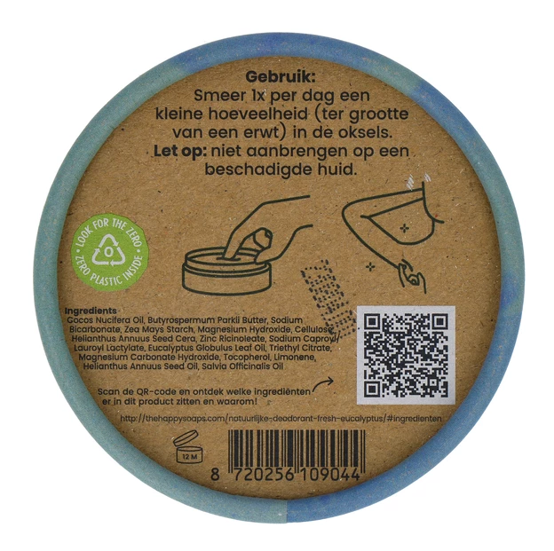 Deodorant Fresh Eucalyptus 2 Deodorant Fresh Eucalyptus - Afbeelding 2