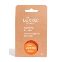 The lekker company Lip Balm - Orange Vanilla Swirl – hoofdafbeelding