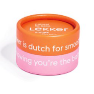 The lekker company Lip Balm Orange Vanilla Swirl - 1 st. – extra afbeelding 1